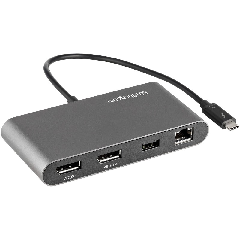 1 pcs - StarTech.com Dual Monitor 5K Thunderbolt 3 Docking Station with DisplayPort - 1 x USB ports, USB A, USB C