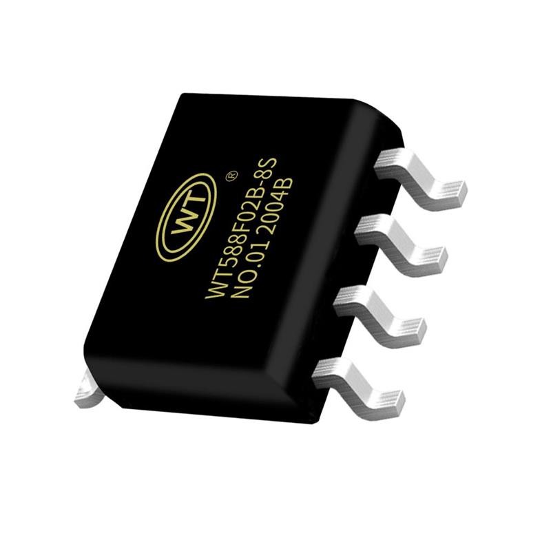 1 pcs : WT588F02B-8S - WT588F02B-8S IS A 16-BIT DSP VOI