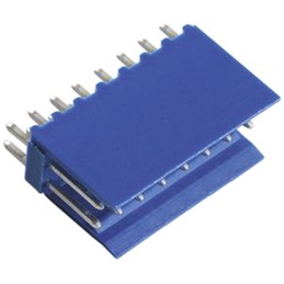 10 pcs - TE Connectivity AMPMODU HE14 Series Straight Through Hole PCB Header, 16 Contact(s), 2.54mm Pitch, 2 Row(s), Shrouded
