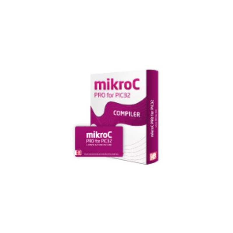 1 pcs - MikroElektronika mikroC PRO for PIC32 C Compiler Software