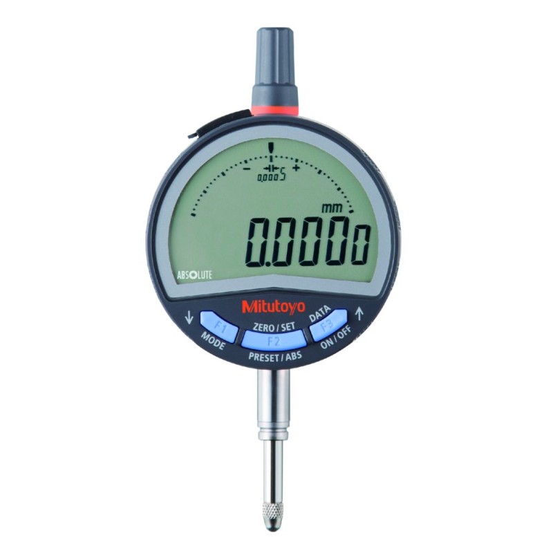 1 pcs - Mitutoyo 543-700BMetric Plunger Digital Indicator, 12.7 mm Measurement Range, 0.0005mm/0.001mm/0.01mm Resolution , H