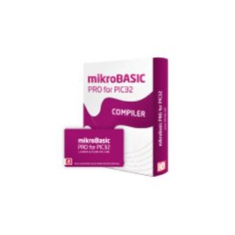 1 pcs - MikroElektronika mikroBasic PRO for PIC32 Design Software