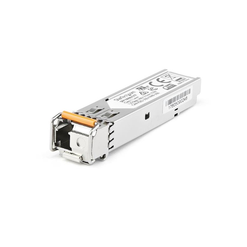 1 pcs - StarTech.com Dell EMC Compatible LC Single Mode SFP Transceiver Module, Full Duplex, 1000Mbit/s