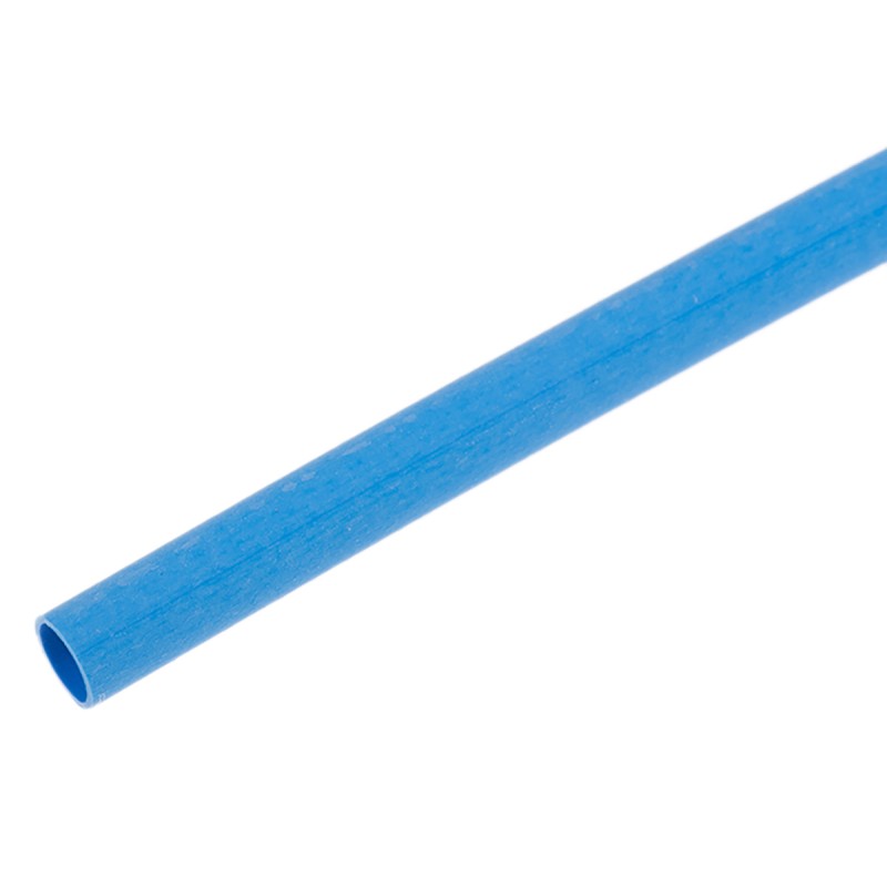 5 pcs - RS PRO Heat Shrink Tubing, Blue 2.4mm Sleeve Dia. x 1.2m Length 2:1 Ratio