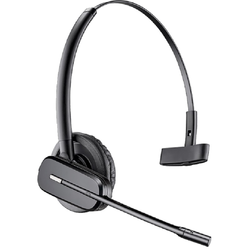 1 pcs - Plantronics CS500 Black Wireless DECT On Ear Headset