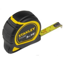 1 pcs - Stanley Tylon 3m Tape Measure, Metric & Imperial