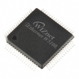 1 pcs : W5100 - IC CONTROLLER ETHERNET 80LQFP