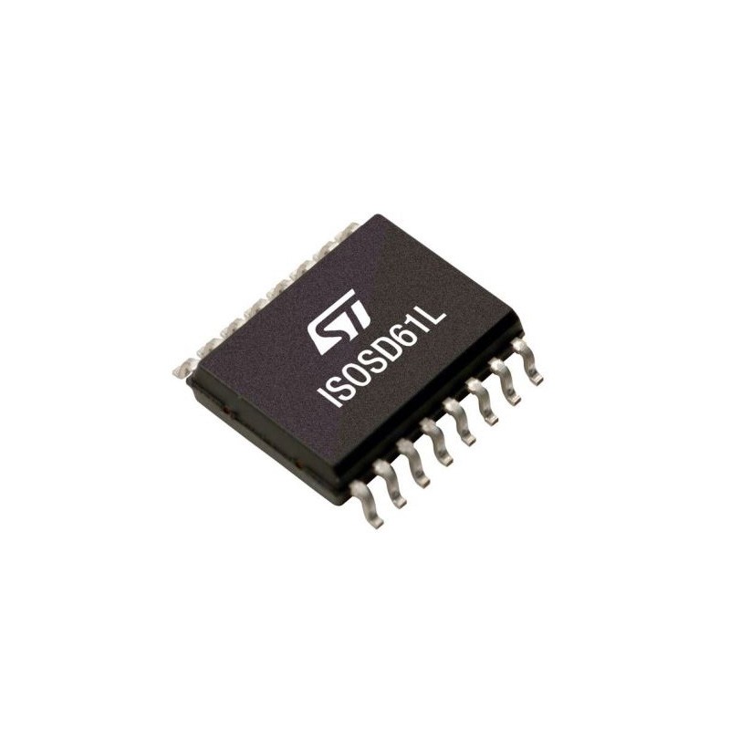 1 pcs : ISOSD61L - 16-BIT ISOLATED SIGMA-DELTA MODU