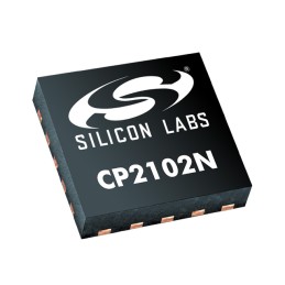 1 pcs : CP2102N-A02-GQFN20 - IC USB TO UART BRIDGE QFN20