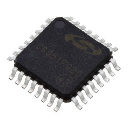1 pcs : C8051F920-G-GQR - IC MCU 8BIT 32KB FLASH 32LQFP