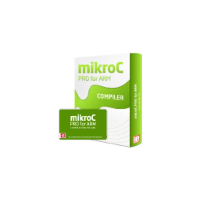 1 pcs - MikroElektronika mikroC PRO for ARM C Compiler Software