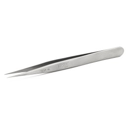 1 pcs - Weller Erem 120 mm, Stainless Steel, Pointed, Tweezers
