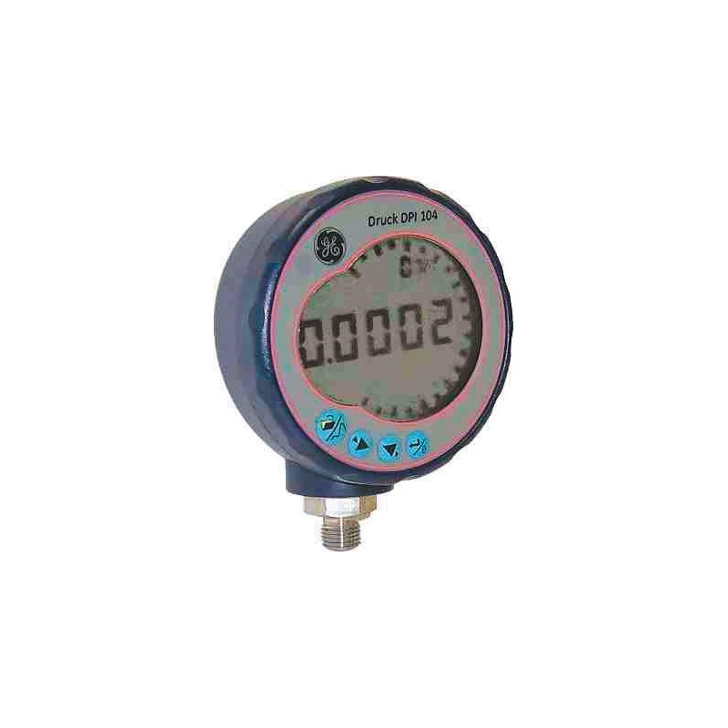 1 pcs - Druck G 1/4 Digital Pressure Gauge 2bar Bottom Entry, DPI104-07G, RS232, RS Calibration, 0bar min.