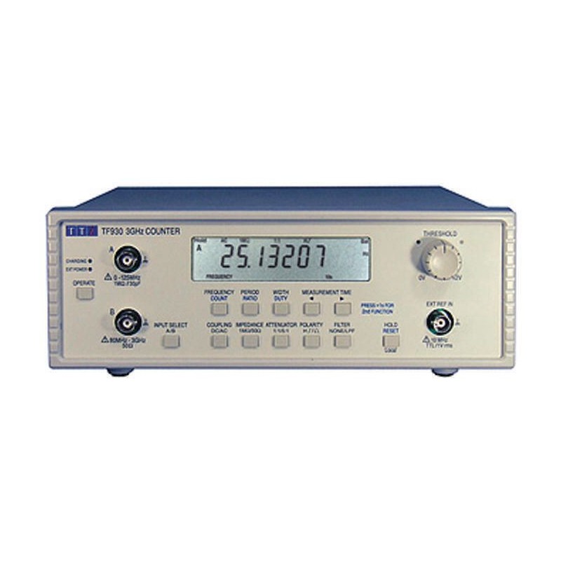 1 pcs - Aim-TTi TF930 Frequency Counter, 0.001 Hz Min, 3GHz Max, 10 Digit Resolution - UKAS Calibration