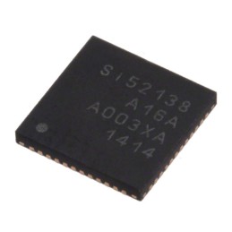 1 pcs : SI52138-A16AGM - IC PCIE CLOCK GEN 48QFN