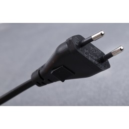 1 pcs - RS PRO IEC C7 Socket to Type C Europlug Plug Power Cord, 1.8m