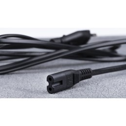 1 pcs - RS PRO IEC C7 Socket to Type C Europlug Plug Power Cord, 1.8m