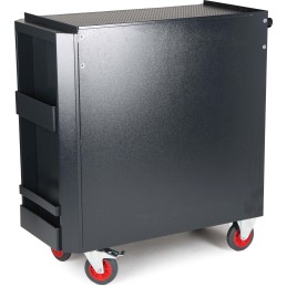 1 pcs - RS PRO 7 drawer Steel Wheeled Tool Chest, 975mm x 450mm x 710mm