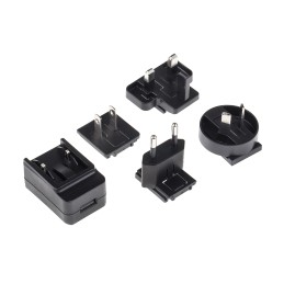 1 pcs - RS PRO 5W Plug-In AC/DC Adapter 5V dc Output, 1A Output