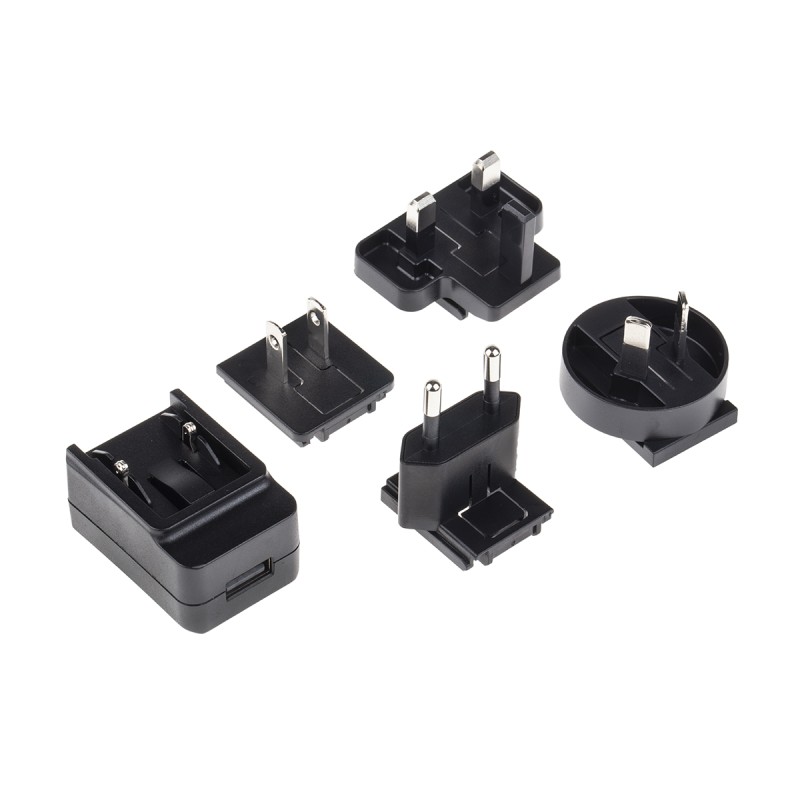 1 pcs - RS PRO 5W Plug-In AC/DC Adapter 5V dc Output, 1A Output