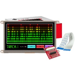 1 pcs - 4D Systems, gen4 Diablo 16 with 7in Resistive Touch Screen