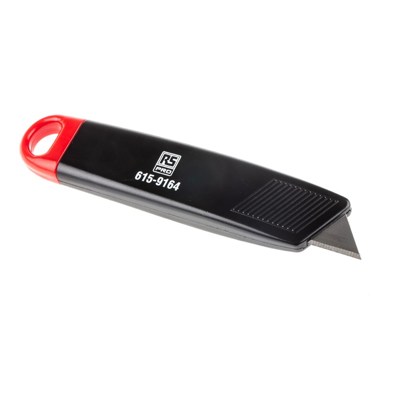 1 pcs - RS PRO Safety Knife with Straight Blade, Retractable