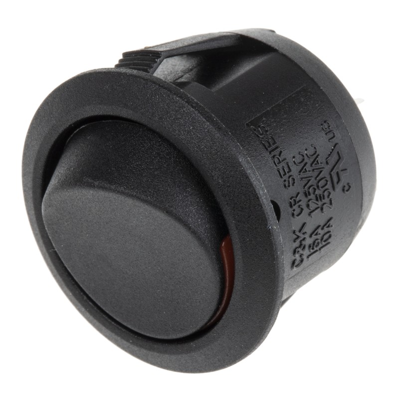 2 pcs - C & K SPST, On-None-Off Rocker Switch