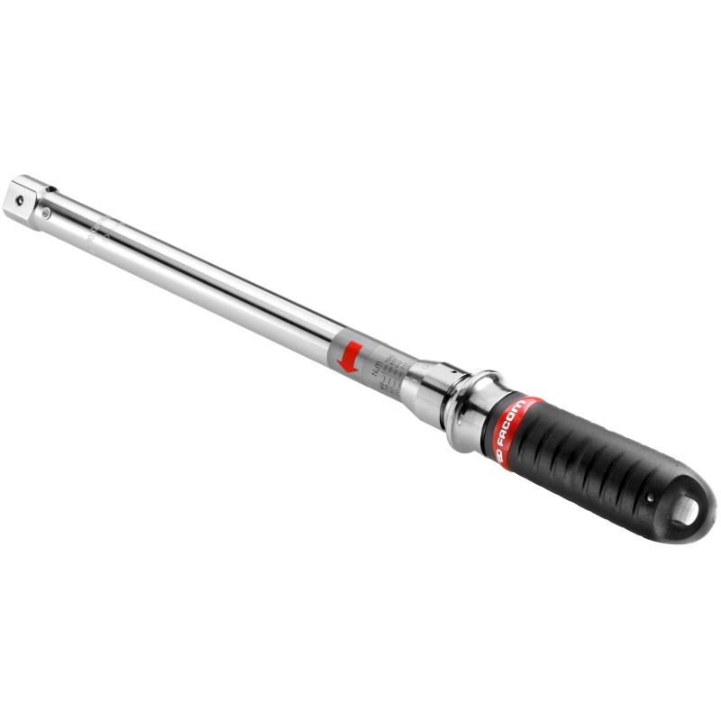 1 pcs - Facom Click Torque Wrench, 350Nm, Hex Drive, 30mm Insert
