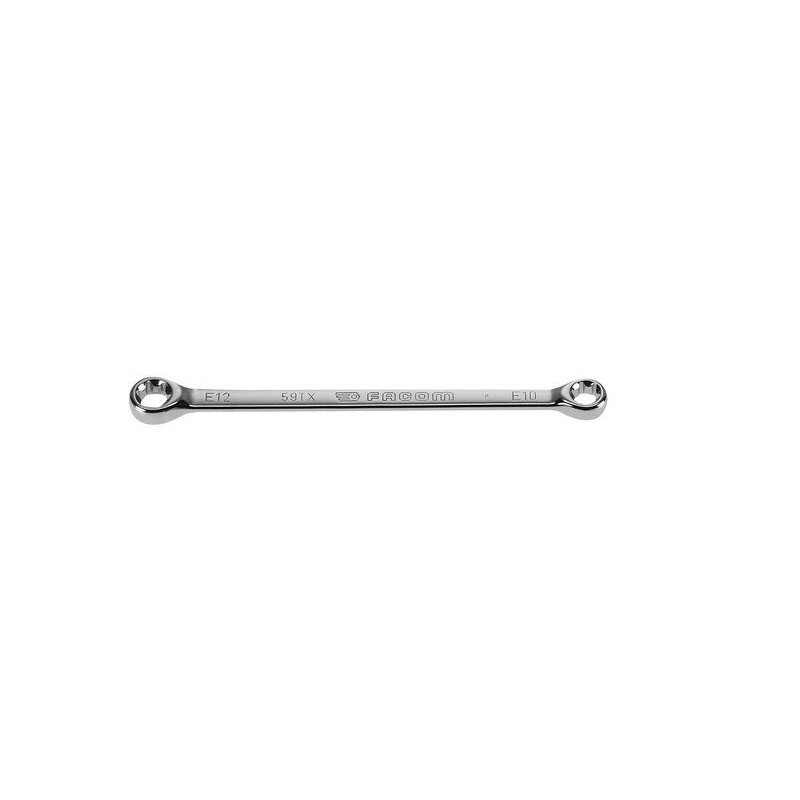 1 pcs - Facom Ring Spanner, 10mm, Metric, Double Ended, 141 mm Overall