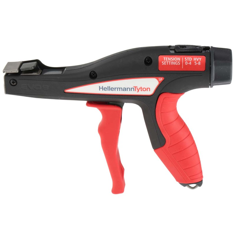 1 pcs - HellermannTyton Cable Tie Gun, 13mm Capacity