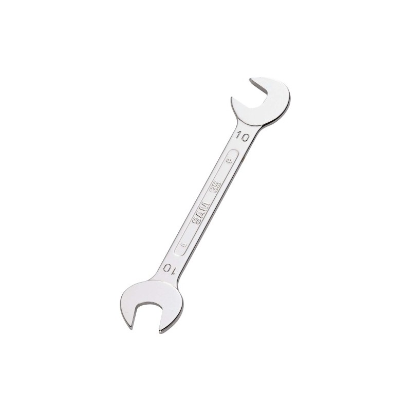 1 pcs - SAM Open Ended Spanner, 12mm, Metric, Double Ended, 120 mm Overall, No