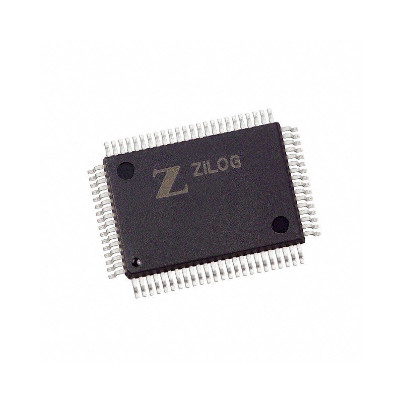1 pcs : Z8F6423FT020SG - IC MCU 8BIT 64KB FLASH 80QFP