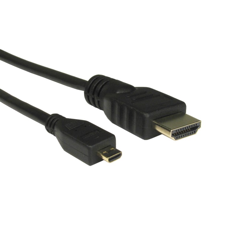 1 pcs - RS PRO 4K Male HDMI to Male Micro HDMI Cable, 3m