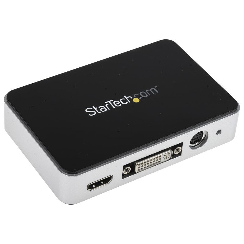 1 pcs - StarTech.com Composite, S-Video to USB Video Capture Module, 1920 x 1080 Maximum Resolution