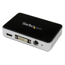 1 pcs - StarTech.com Composite, S-Video to USB Video Capture Module, 1920 x 1080 Maximum Resolution