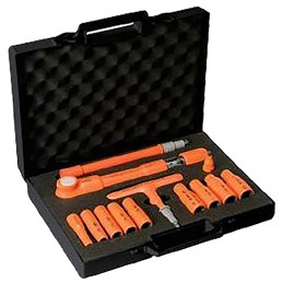 1 pcs - Penta Mechanical Torque Wrench Set, 3/8 in Drive, Hex Drive, 6mm Insert - RS Calibrated