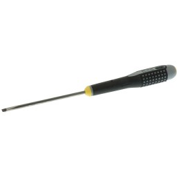 1 pcs - Bahco Slotted Screwdriver, 4 x 0.8 mm Tip, 100 mm Blade, 222 mm Overall
