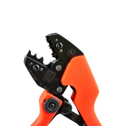 1 pcs - RS PRO Hand Ratcheting Crimp Tool for Tubular Cable Lugs, 4 - 10mm² Wire