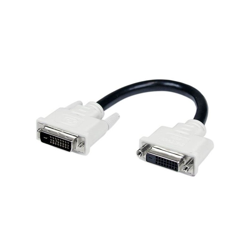 1 pcs - StarTech.com, Male DVI-D Dual Link to Female DVI-D Dual Link Cable, 152.4mm