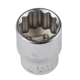 1 pcs - RS PRO 3/8 in Drive 16mm Standard Socket, 12 point