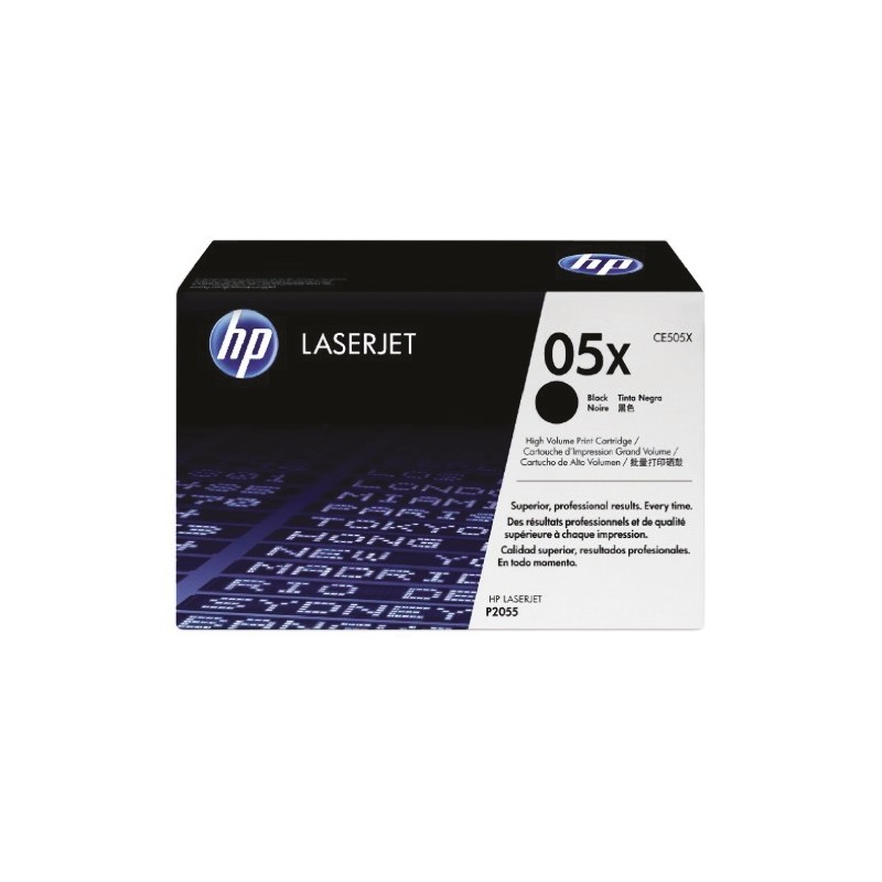 1 pcs - Hewlett Packard CE505X Black Toner Cartridge HP Compatible