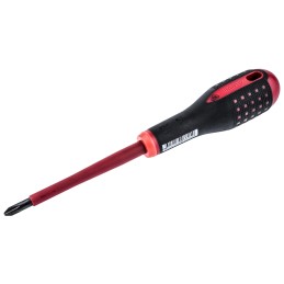 1 pcs - Bahco Phillips Screwdriver, PH2 Tip, 100 mm Blade, VDE/1000V, 222 mm Overall