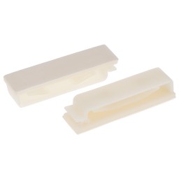 10 pcs - RS PRO Natural Nylon Cable Clamp