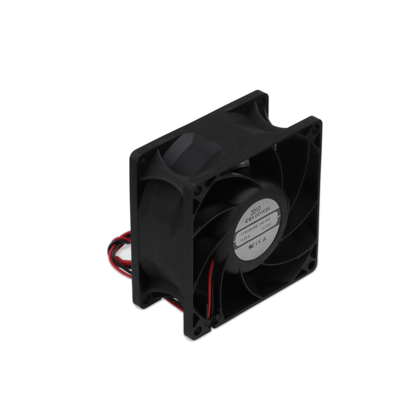 1 pcs : CFM-8038B-140-449 - FAN AXIAL 80X37.6MM 12VDC WIRE