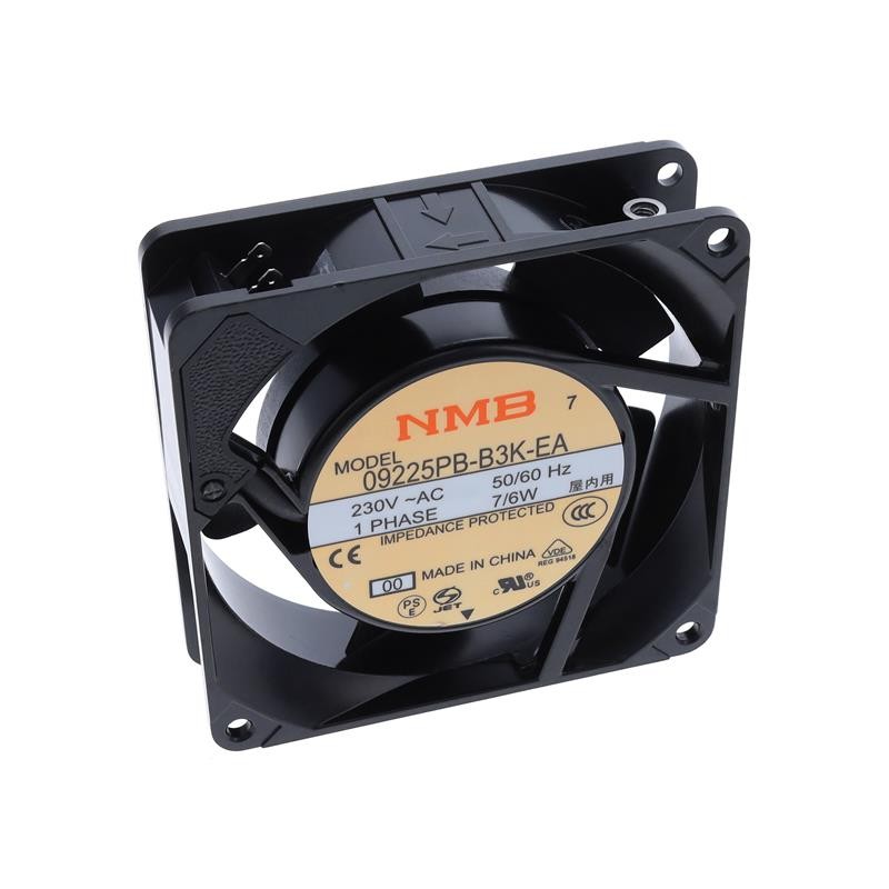 1 pcs : 09225PB-B3K-EA-00 - FAN 92MM X 25MM 230VAC TERMINAL