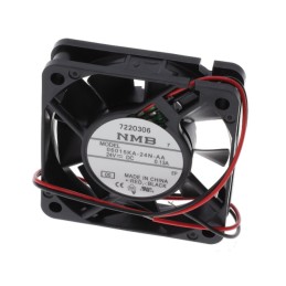 1 pcs : 06015KA-24N-AA-00 - FAN AXIAL 60X15MM 24VDC WIRE