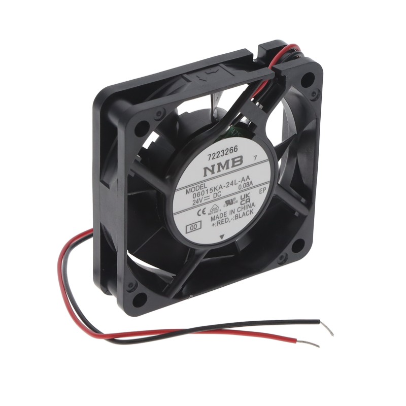 1 pcs : 06015KA-24L-AA-00 - FAN AXIAL 60X15MM 24VDC WIRE