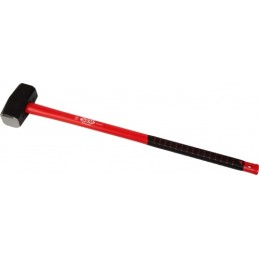 1 pcs - SAM High Carbon Tool Steel Sledgehammer with Bi-material Handle, 5kg