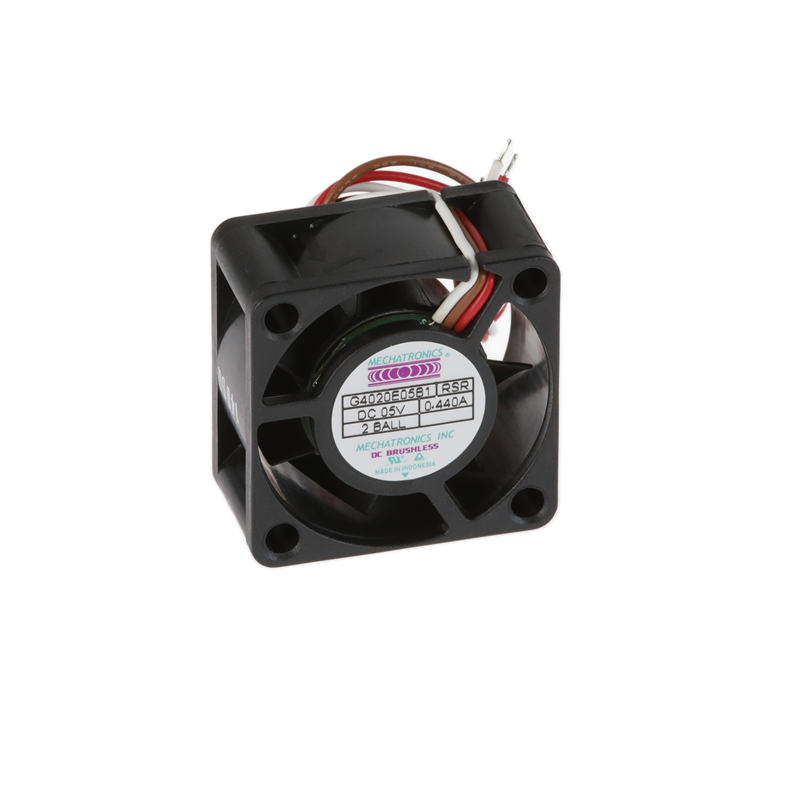 1 pcs : G4020E05B1-RSR - FAN AXIAL 40X20MM BALL 5VDC WIRE