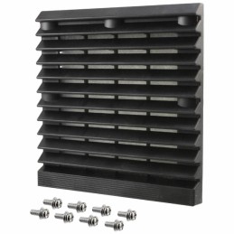 1 pcs : LFG120B - FAN GUARD LOUVERED 120MM BLACK